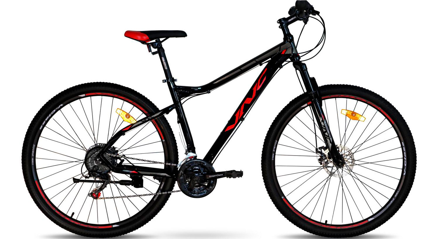 Велосипед VNC MontRider A2 27,5" размер S 2022 Черно-красный